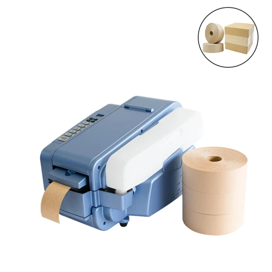 Kundenspezifische Breite 70 mm Länge 150 m wasseraktiviertes gummiertes Kraftpapierband